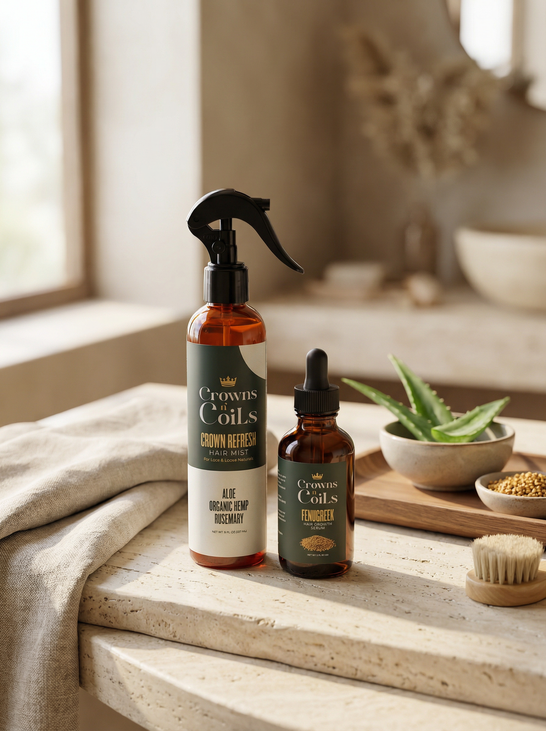 The Science of the Crown: Why We Use Saw Palmetto and Fenugreek