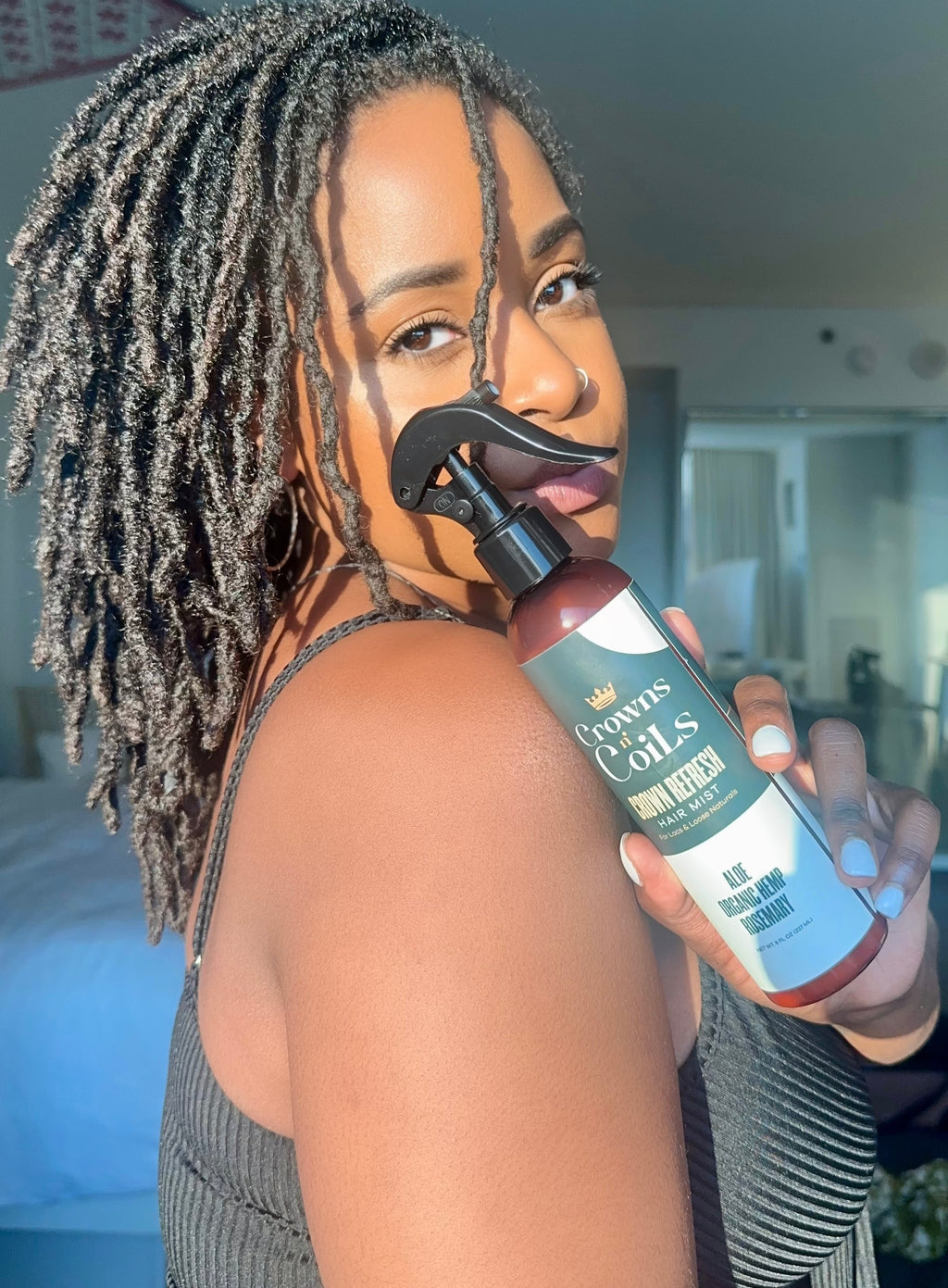 Crown Refresh Hair Mist - Hydratation légère et boost d'hydratation quotidien