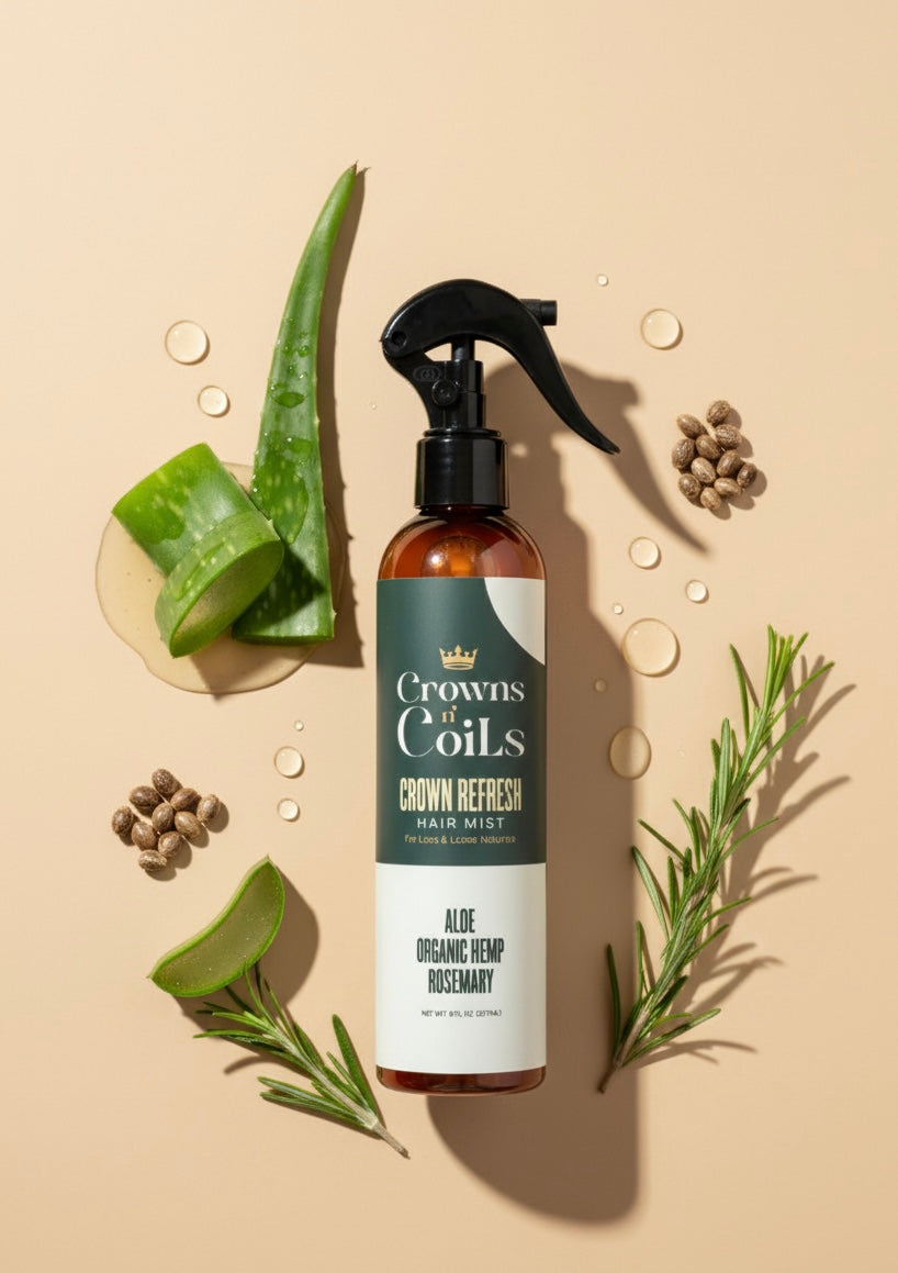 Crown Refresh Hair Mist - Hydratation légère et boost d'hydratation quotidien