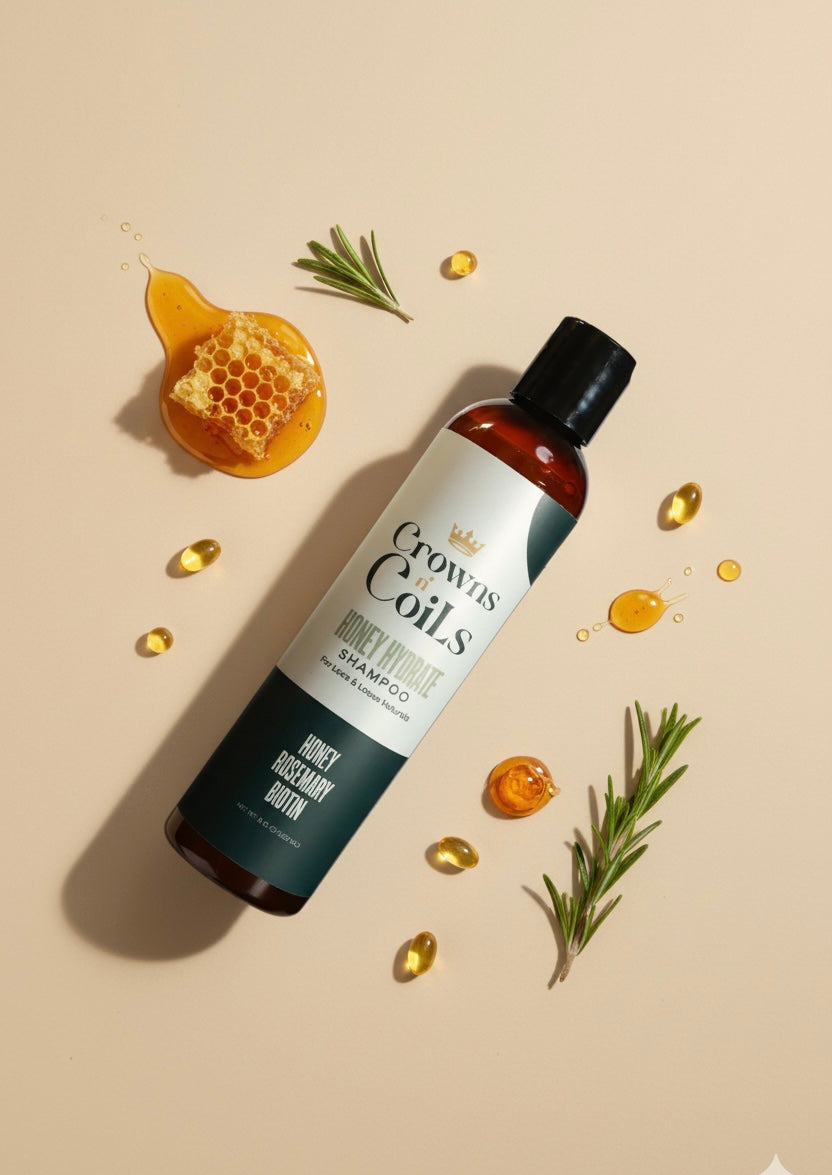 Shampoing hydratant au miel – Shampoing hydratant sans sulfate pour cheveux naturels