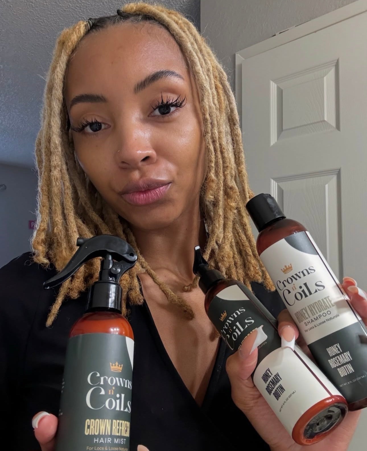 Le Coffret Hydratation – Shampoing, Après-shampoing et Brume Capillaire pour des Cheveux Sains et Hydratés