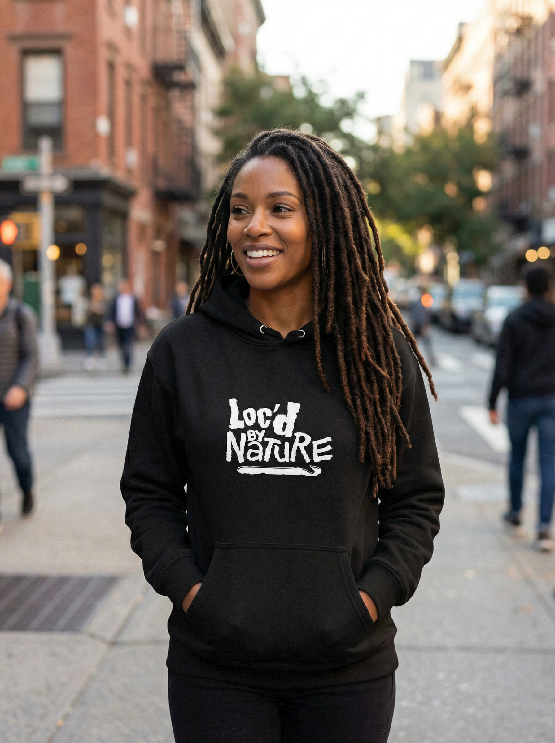 Sweat à capuche unisexe Loc'd by Nature